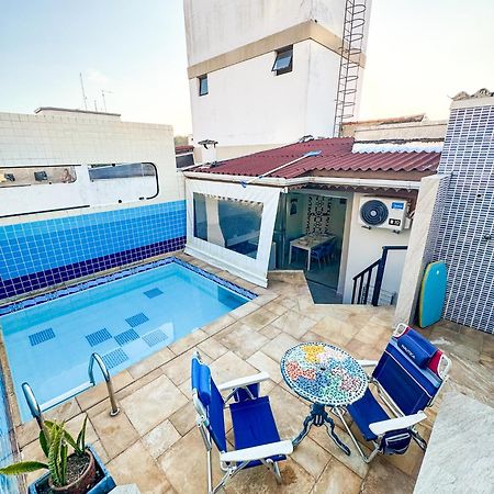 Cobertura 51 De 3 Quartos Com Piscina E Churrasqueira Privativa Guarujá Exterior foto