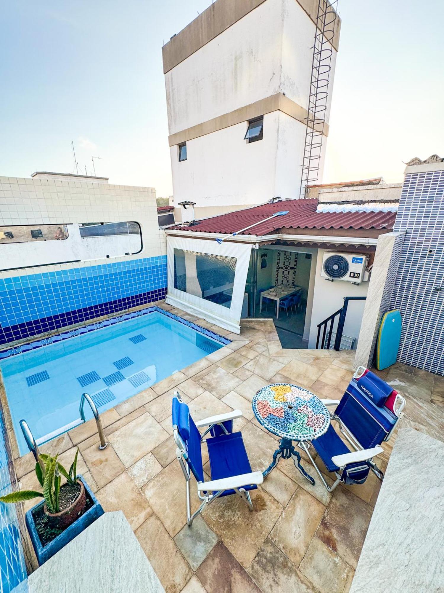 Cobertura 51 De 3 Quartos Com Piscina E Churrasqueira Privativa Guarujá Exterior foto