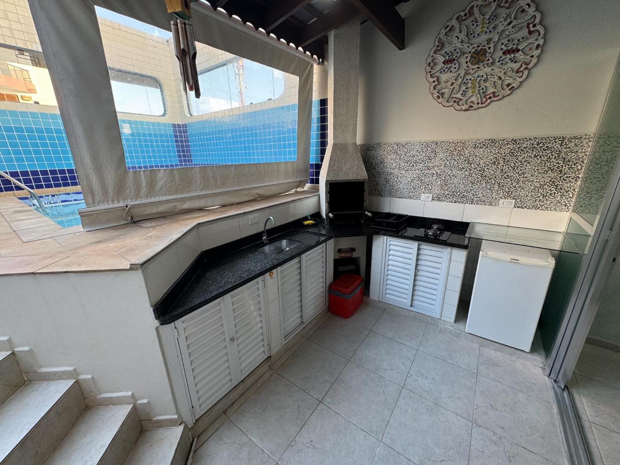 Cobertura 51 De 3 Quartos Com Piscina E Churrasqueira Privativa Guarujá Exterior foto